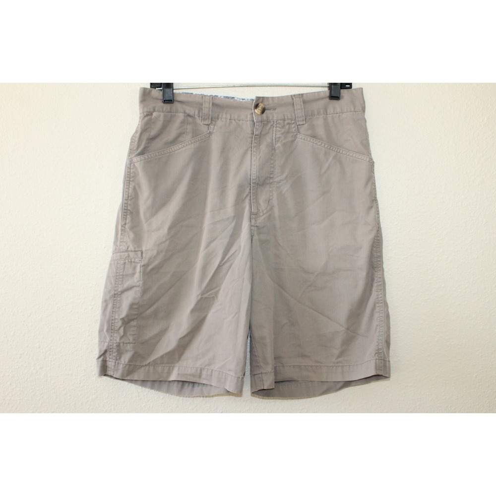 Horny Toad Mens Tan Cotton Blend Chino Shorts 30